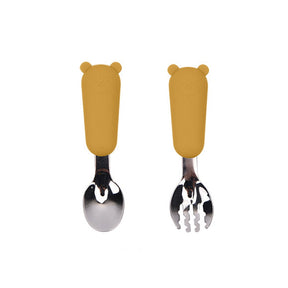 Talheres para Alimentação do Bebê - Meu Ursinho - Ama Mamma