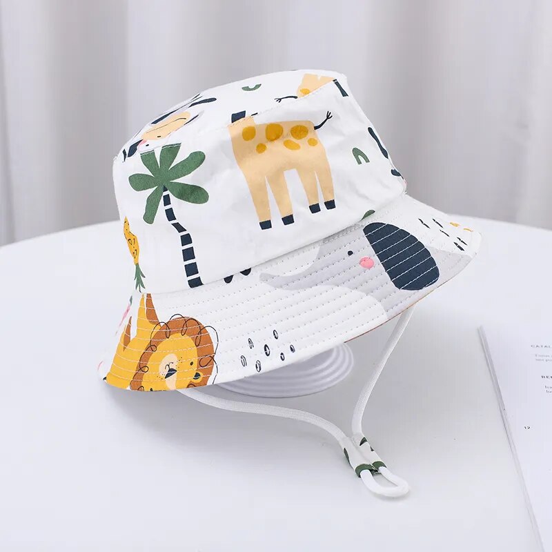Chapéu de Praia Bebê Infantil Estampas - Ama Mamma