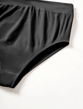 3 pçs nova roupa interior de cintura alta respirável e confortável para mulheres grávidas sem costura e apertadas