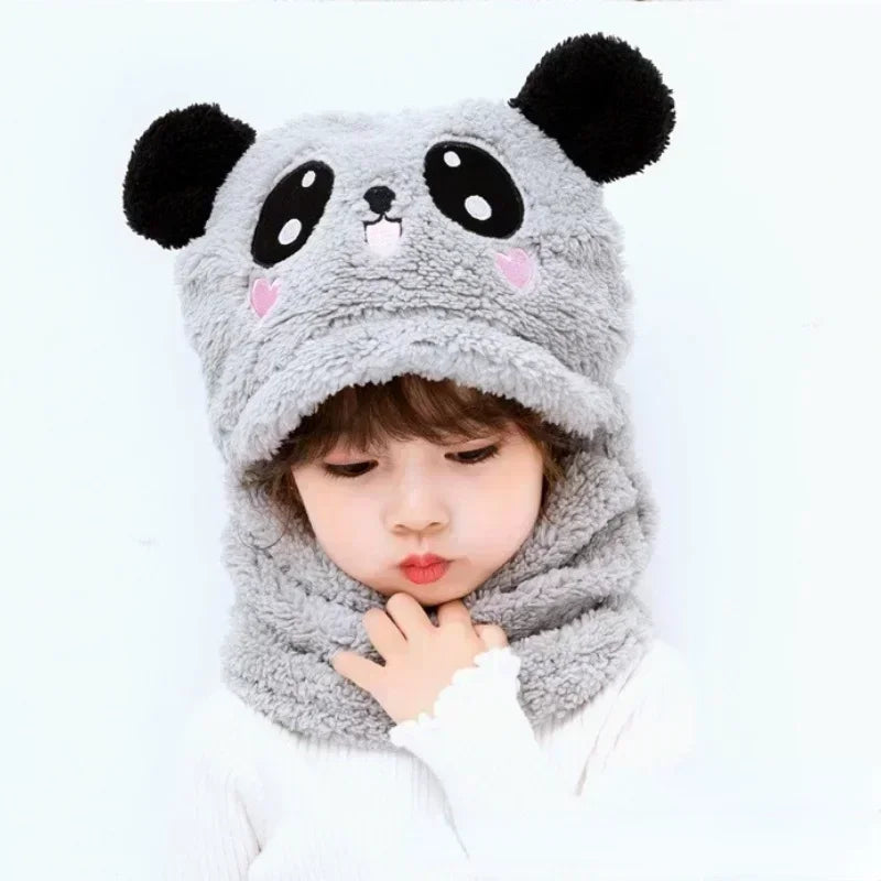 Touca de Inverno Infantil Fleece Bichinhos - Ama Mamma