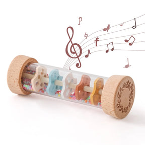Montessori brinquedo de madeira multicolorido xilofone sino contas tambor coluna instrumento musical brinquedo criança educacional instrumento musical presente