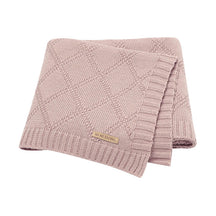 Manta Tricotada Louise Cobertor Recém-Nascido - Ama Mamma