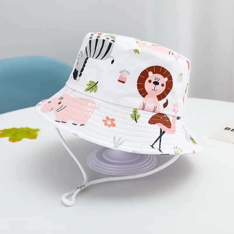 Chapéu de Praia Bebê Infantil Estampas - Ama Mamma