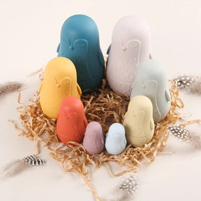 Brinquedo Infantil de Encaixe de Silicone - Ama Mamma