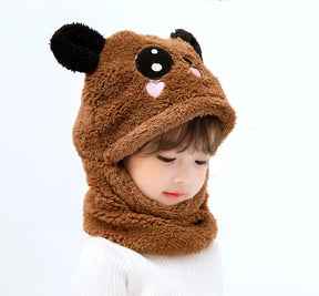 Touca de Inverno Infantil Fleece Bichinhos - Ama Mamma