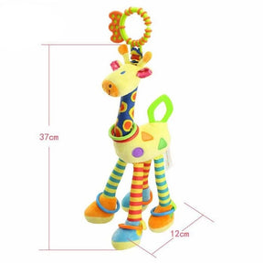 Mordedor e Chocalho Educativo Girafa - Ama Mamma