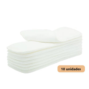 Absorventes para Fralda de Pano Sustentáveis Reutilizáveis - Ama Mamma - Ama Mamma