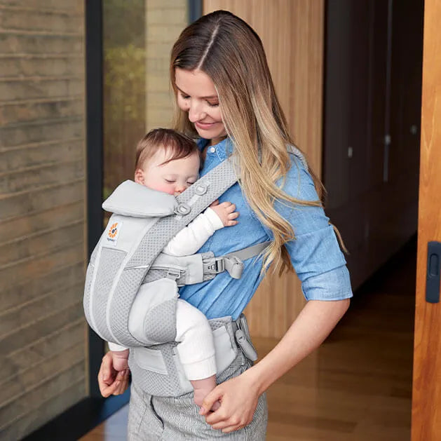 Canguru Ergobaby 4 Posições Omni 360 Air Mesh - Pearl Grey