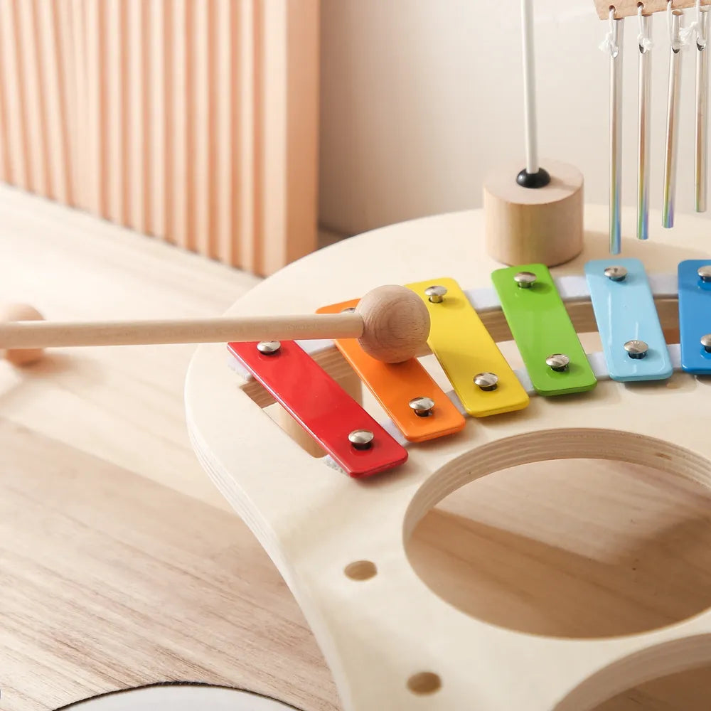 Instrumento Musical Infantil Montessori - Bateria - Ama Mamma