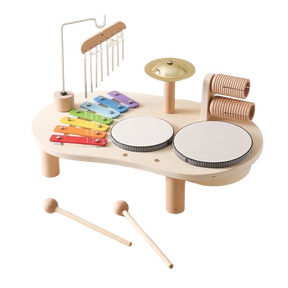 Instrumento Musical Infantil Montessori - Bateria - Ama Mamma