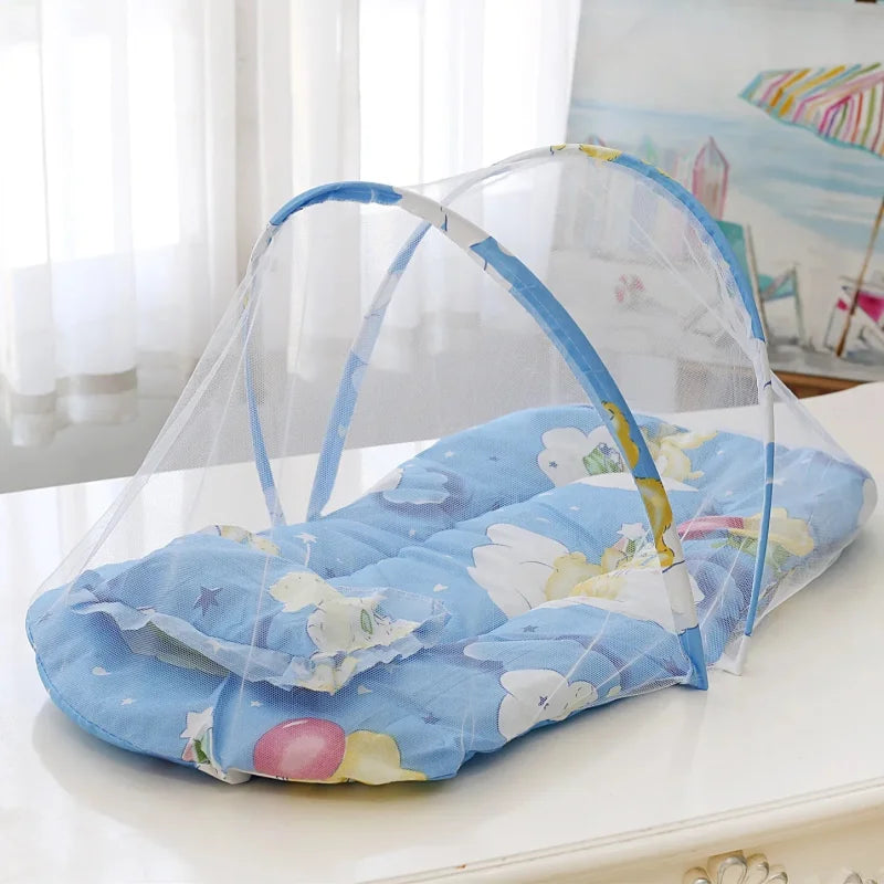 Berço Portátil com Mosquiteiro Dobrável Ama Mamma - Ama Mamma