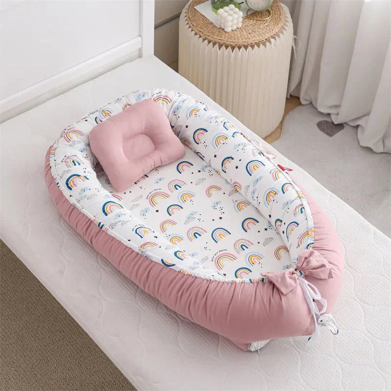Berço Portátil de Algodão Confortável Ama Mamma - Ama Mamma