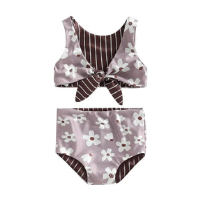 Biquini Floral Margarete Hot Pant e Top Ama Mamma - Ama Mamma