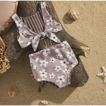 Biquini Floral Margarete Hot Pant e Top Ama Mamma - Ama Mamma