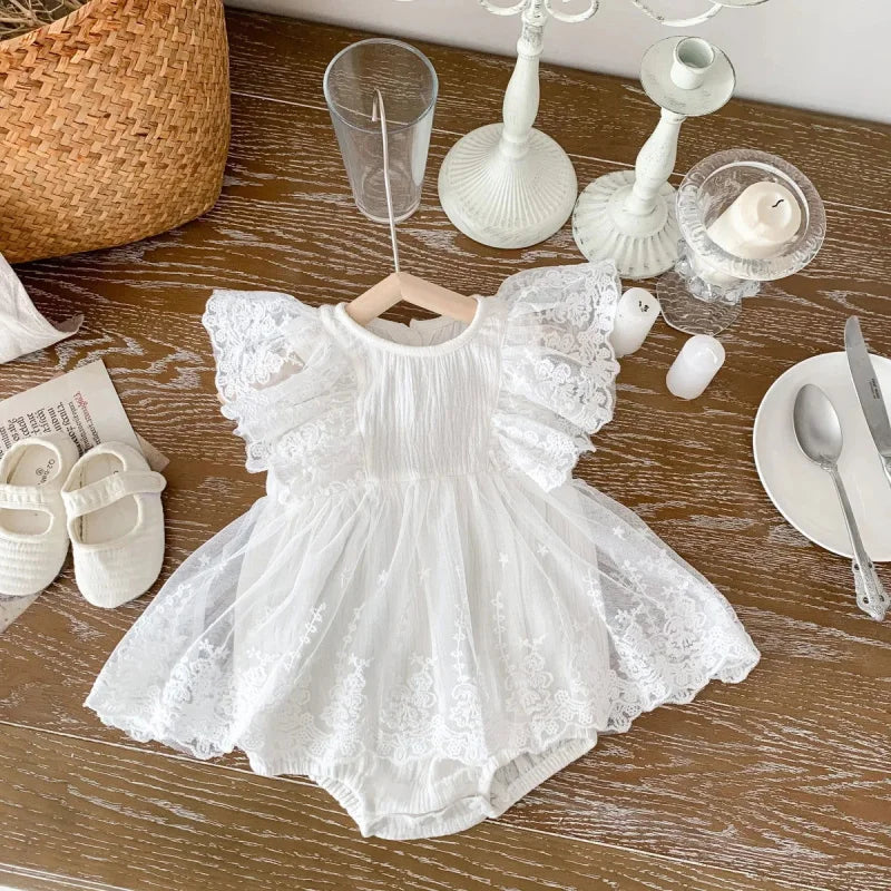 Body Aconchegante de Renda para Bebês Ama Mamma - Ama Mamma
