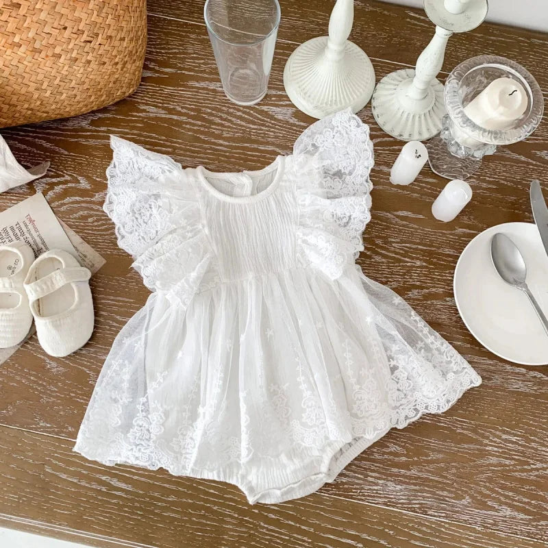 Body Aconchegante de Renda para Bebês Ama Mamma - Ama Mamma