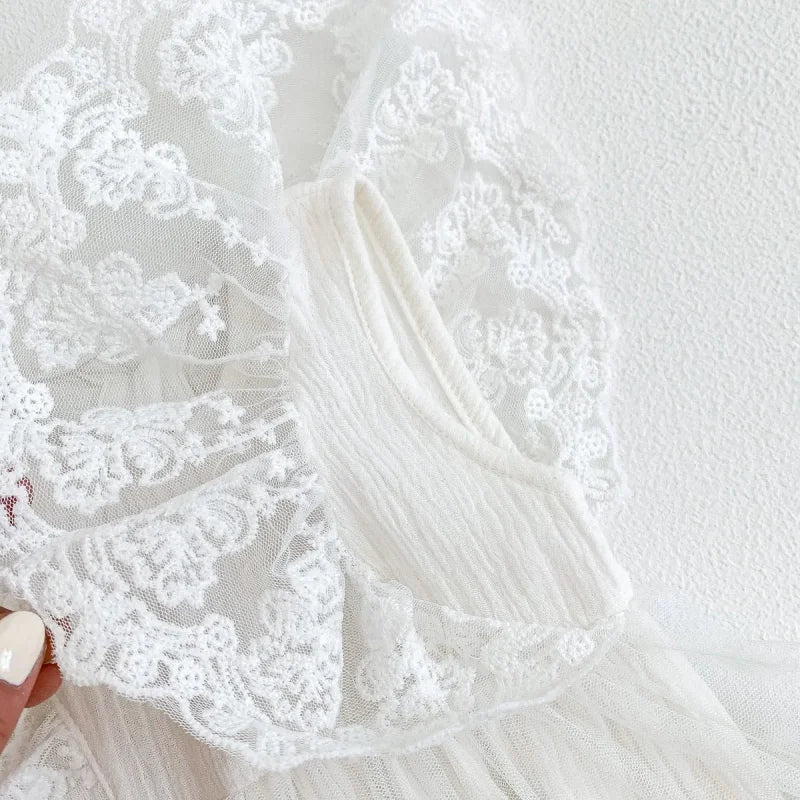 Body Aconchegante de Renda para Bebês Ama Mamma - Ama Mamma