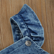 Body Baby Jeans Feminino Arco Íris - Ama Mamma