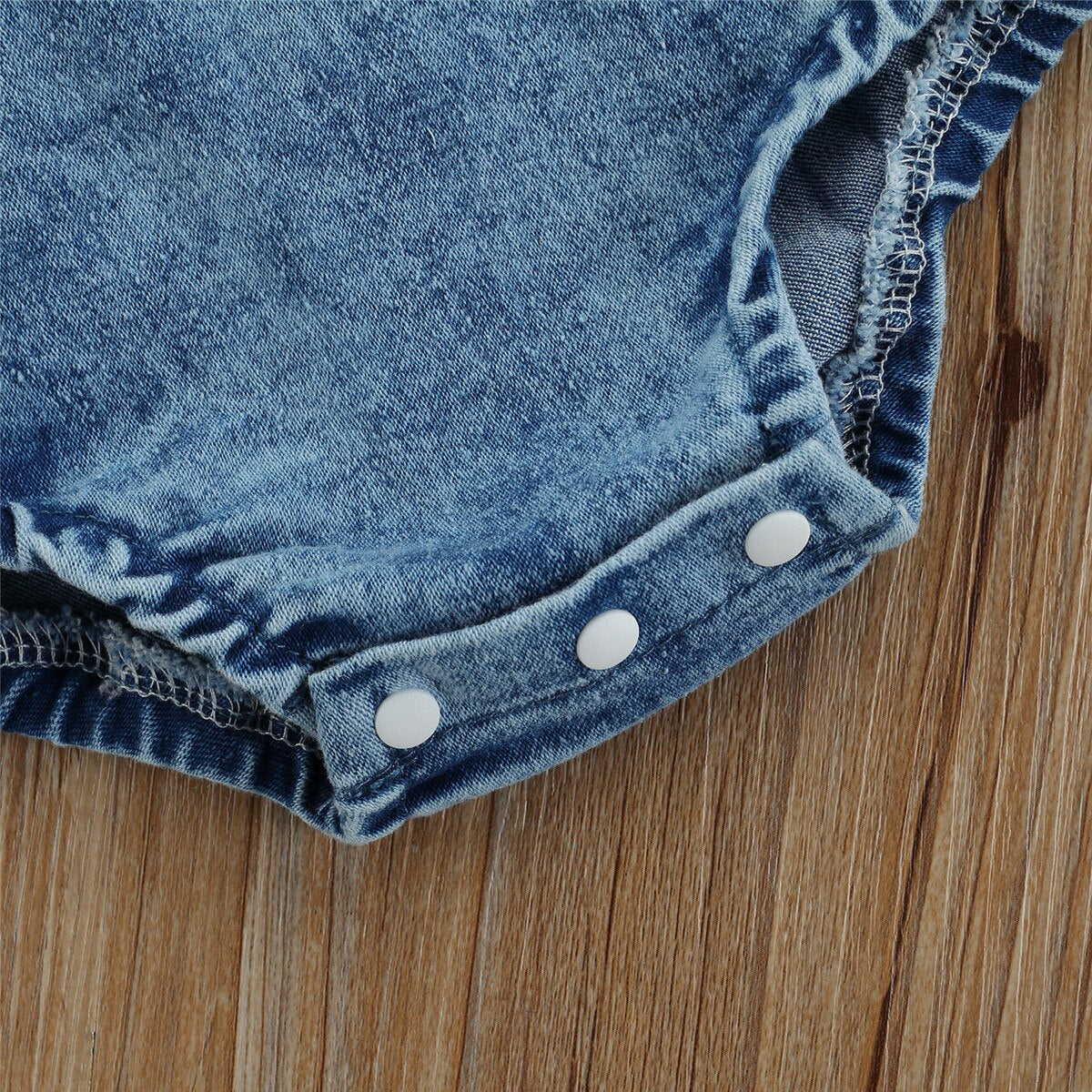 Body Baby Jeans Feminino Arco Íris - Ama Mamma