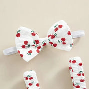 Body Feminino Infantil Estampado + Faixa de Cabelo | 0-18 Meses - Ama Mamma