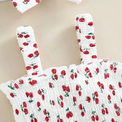 Body Feminino Infantil Estampado + Faixa de Cabelo | 0-18 Meses - Ama Mamma