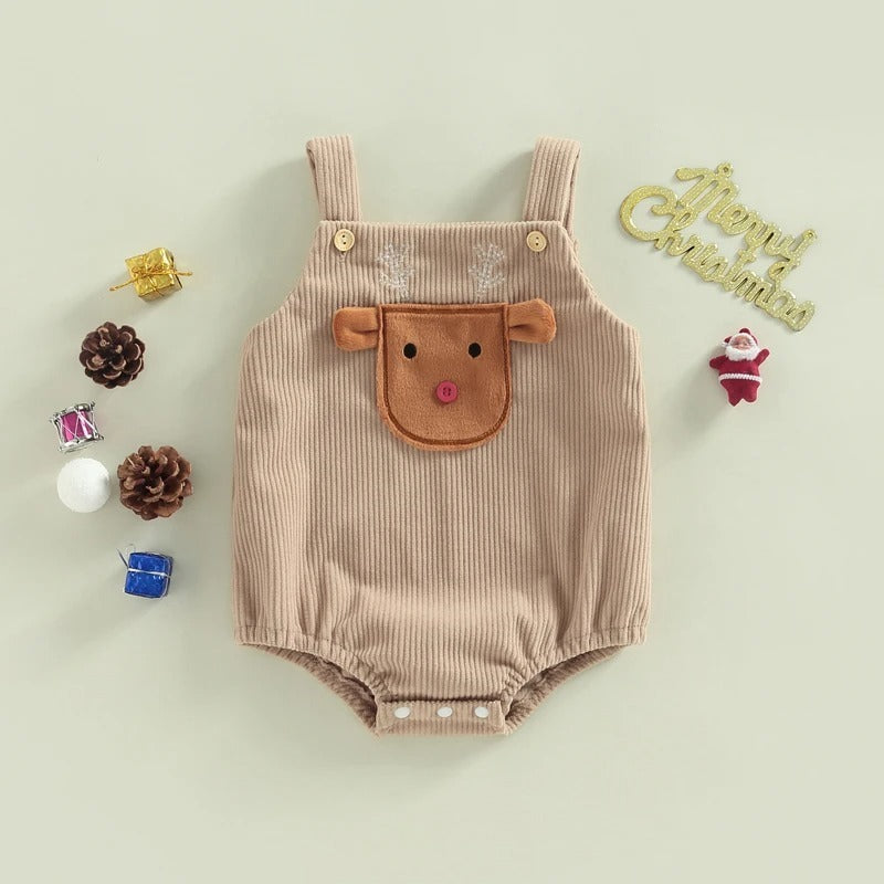 Body Infantil Natal Alce Encantador - Ama Mamma