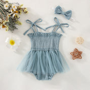 Body Vestido Tutu Com Laço - Ama Mamma