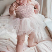 Body Vestido Tutu Com Laço - Ama Mamma