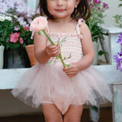 Body Vestido Tutu Com Laço - Ama Mamma