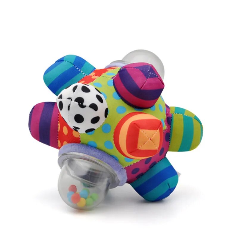 Bola Chocalho Macia do Bebê - Ama Mamma