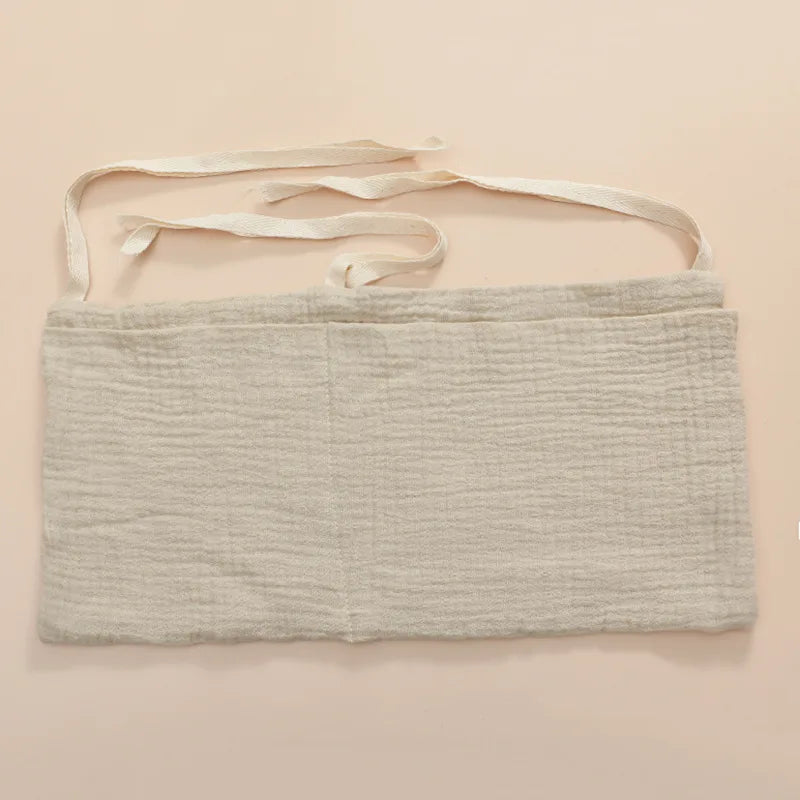 Bolsa de Algodão Organizadora para Berço de Bebês - Ama Mamma