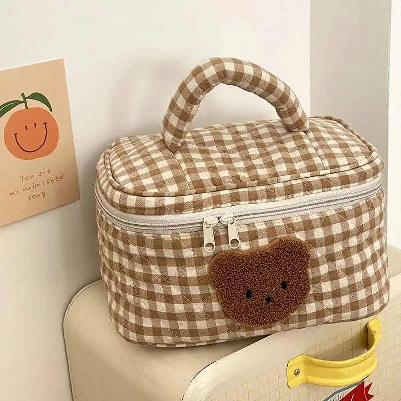 Bolsa Prática Bordada Urso Ama Mamma - Ama Mamma