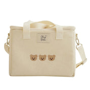 Bolsa Isolante de Fraldas com Bordado Urso Ama Mamma - Ama Mamma