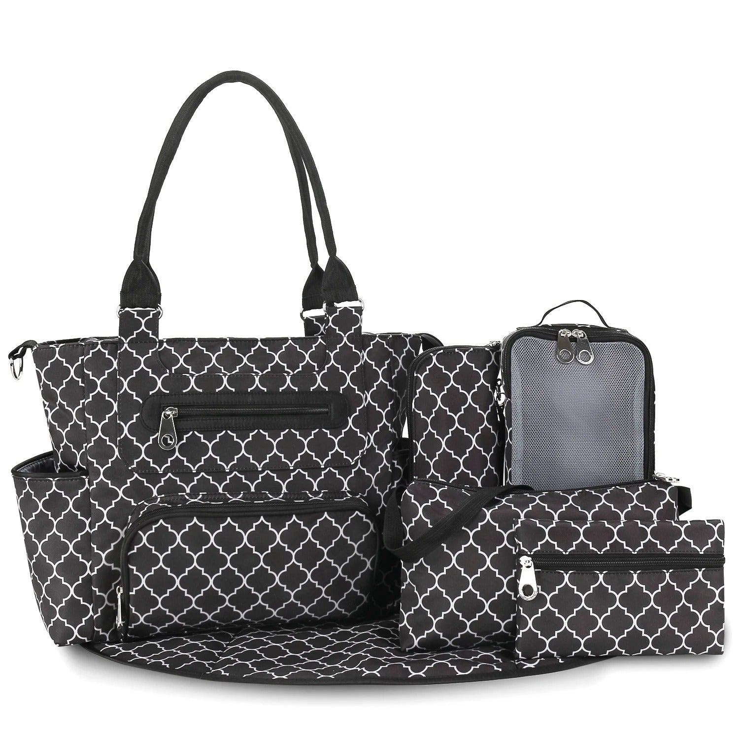 Kit Bolsa Maternidade New York - 7 Peças
