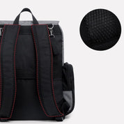 Mochila Bolsa Maternidade Cinza/Preta - Ama Mamma