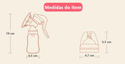 Bomba Tira-Leite Materno Extrator Manual - Ama Mamma
