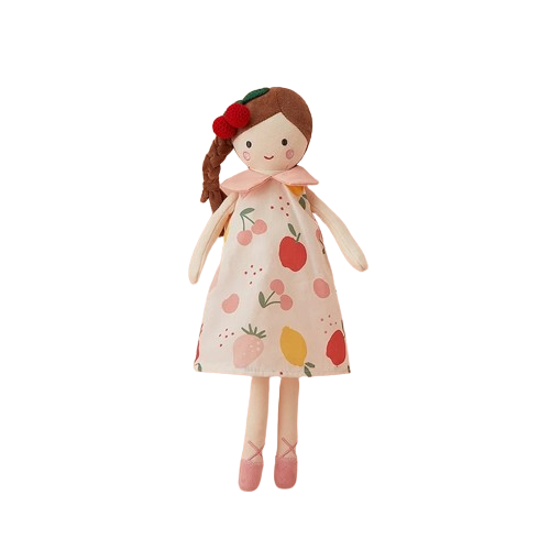 Bonecas de Pano Infantil - Vestido de Fruta - Ama Mamma
