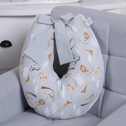 Almofada de Amamentação com Laço 100% Algodão com Zíper - Ama Mamma