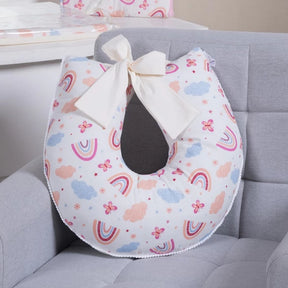 Almofada de Amamentação com Laço 100% Algodão com Zíper - Ama Mamma