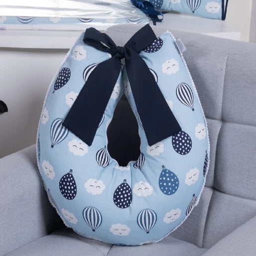 Almofada de Amamentação com Laço 100% Algodão com Zíper - Ama Mamma