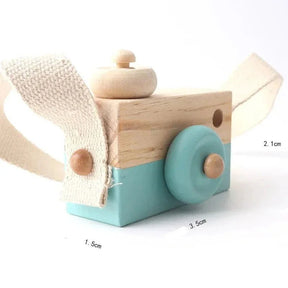 Brinquedo de Madeira Educativo Câmera Retrô Ama Mamma - Ama Mamma