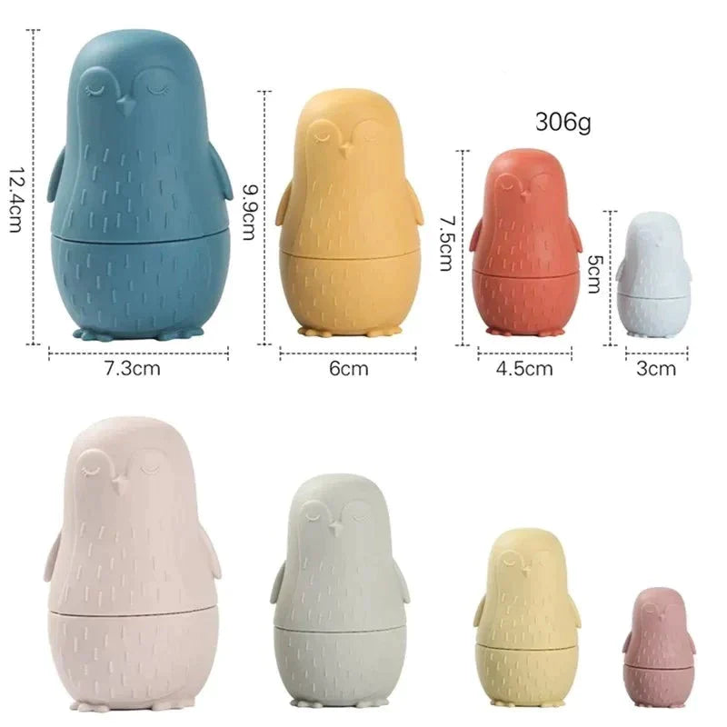 Brinquedo Infantil de Encaixe de Silicone - Ama Mamma