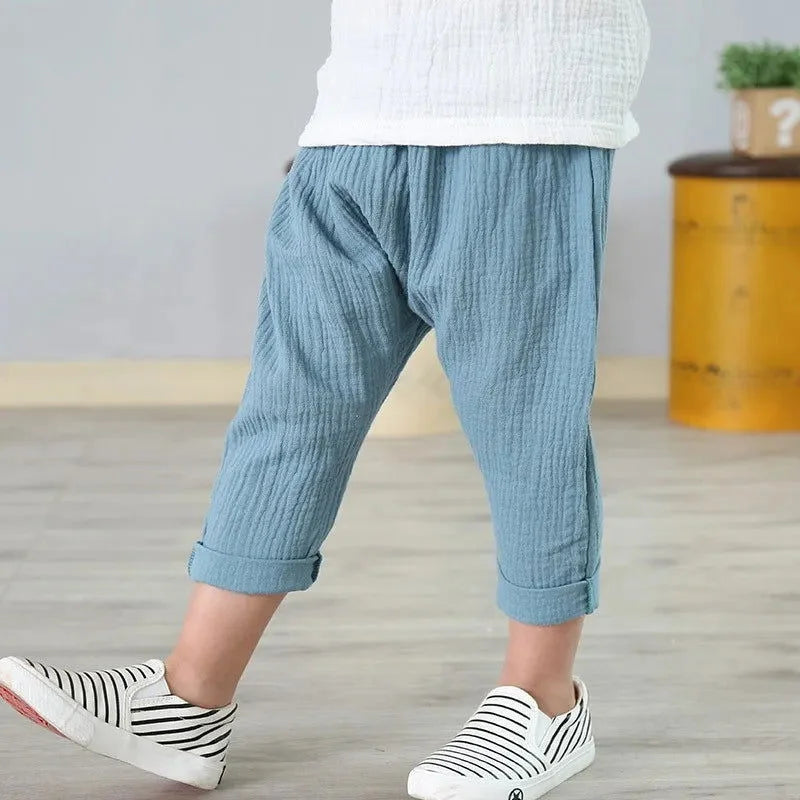 Calça Estilosa de Linho Ama Mamma - Ama Mamma