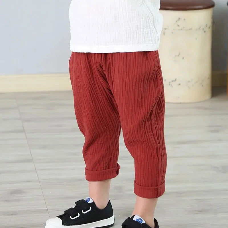 Calça Estilosa de Linho Ama Mamma - Ama Mamma