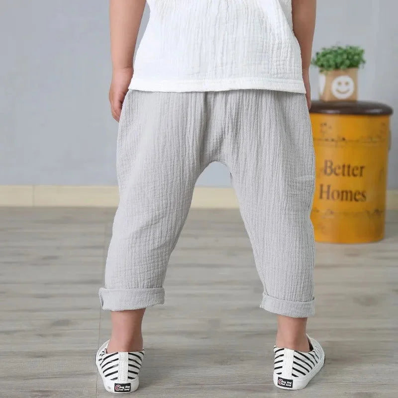 Calça Estilosa de Linho Ama Mamma - Ama Mamma