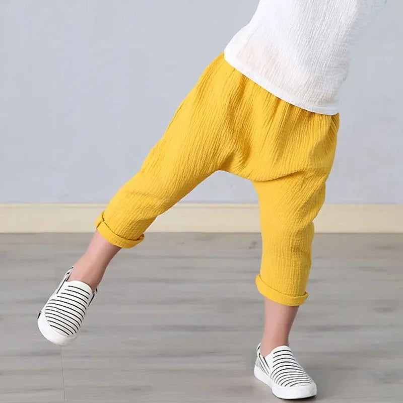 Calça Estilosa de Linho Ama Mamma - Ama Mamma