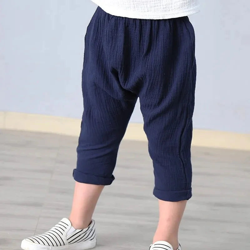 Calça Estilosa de Linho Ama Mamma - Ama Mamma