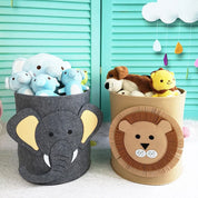 Cesto Organizador Infantil Animais Para Brinquedos e Roupas - Ama Mamma