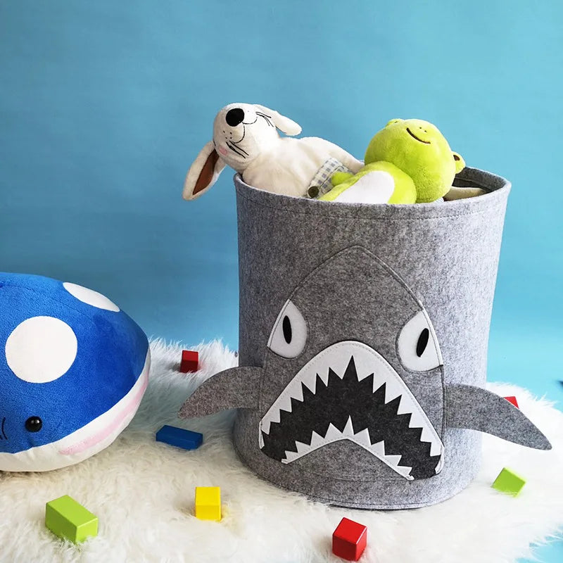 Cesto Organizador Infantil Animais Para Brinquedos e Roupas - Ama Mamma