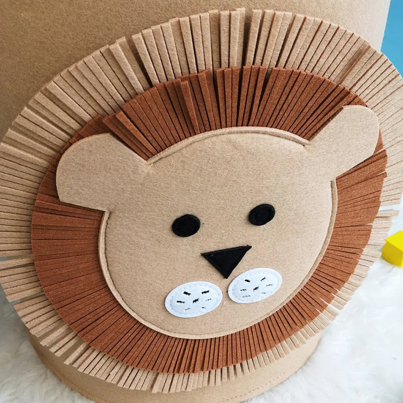 Cesto Organizador Infantil Animais Para Brinquedos e Roupas - Ama Mamma